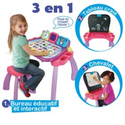 Magi bureau interactif 4 en 1 Rose - Vtech - Allobebe Maroc