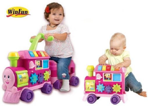 Train winfun rose educatif