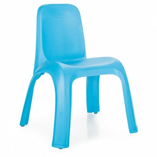 chaise enfants bleu