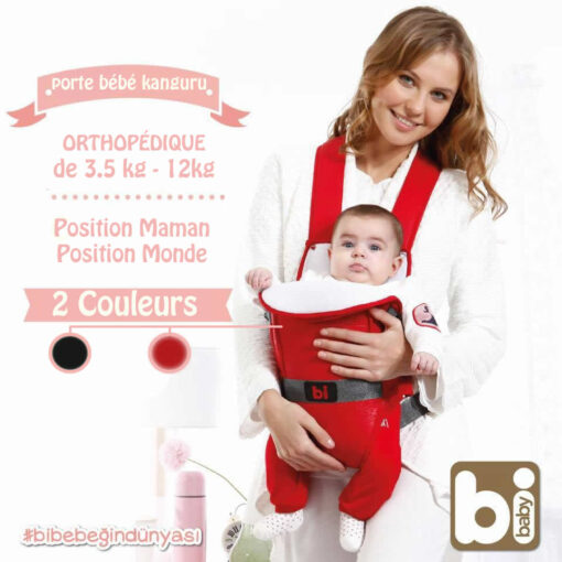 Porte bébé ORTHOPÉDIQUE - Bibaby