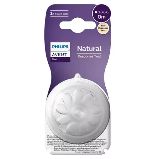 Avent Tétine Natural Response T1 +1m Lot de 2