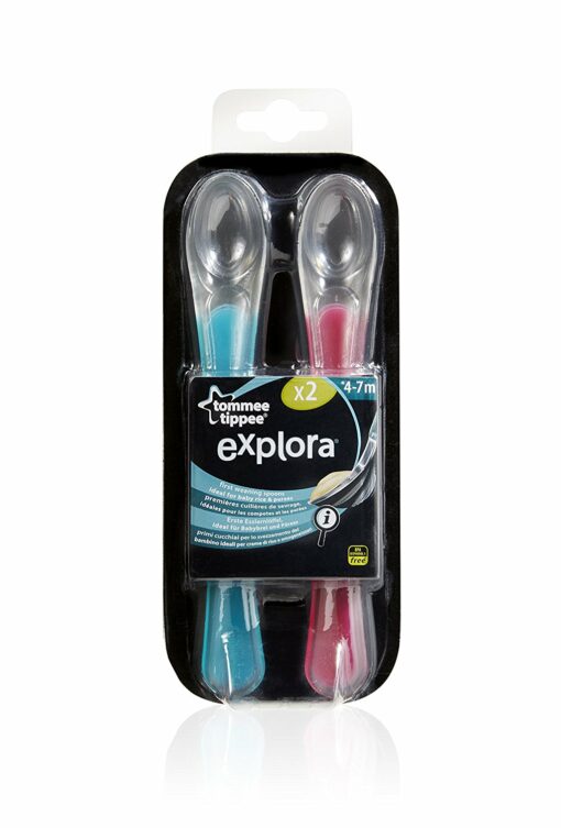 2 Premières Cuillères de Sevrage en silicone - Tommee Tippee