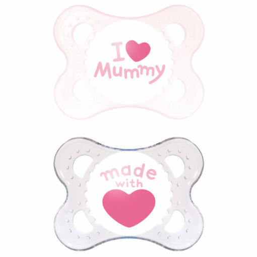 MAM - 2 sucette love & affection (0-6m)