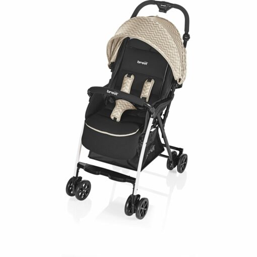 BREVI Poussette Mini large - Beige Tweed - BREVI