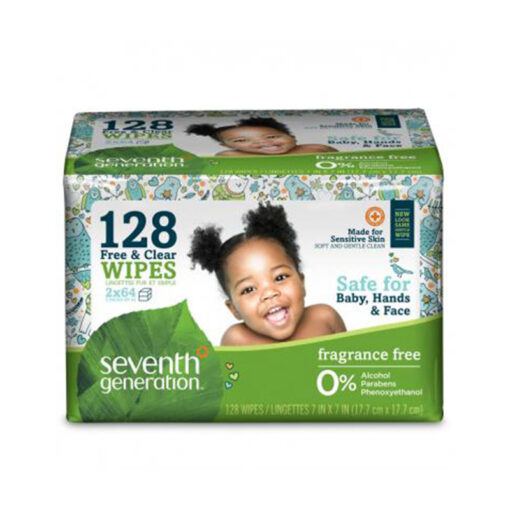 Lingettes Free & Clear pour Bébé, 256 pièces (4 Packs de 64) -