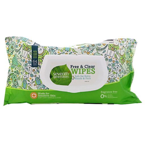 Lingettes pure et simple 64 unité - SEVENTH GENERATION