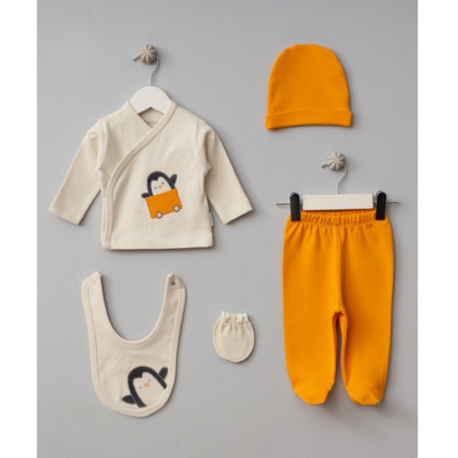 Ensemble hôpital pour bébé 100% coton