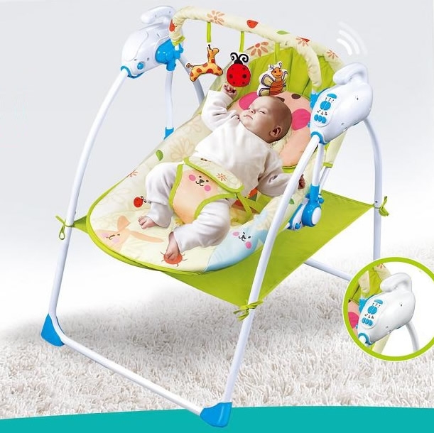 Transat Balancelle Électrique Nouveau-né Bébé Dormir Balançoire