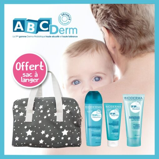 Pack essentiel + sac gris offert - Bioderm