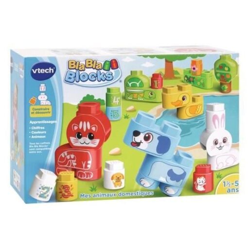 Bla Bla blocks - Mes animaux domestiques - Vtech -0