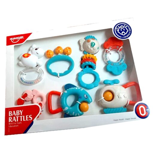 hochets bébé coffret de 7