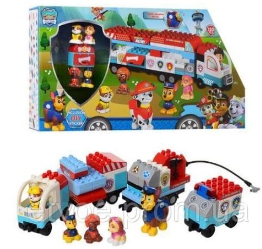 Coffret Blocks remorque Paw Patrol-0