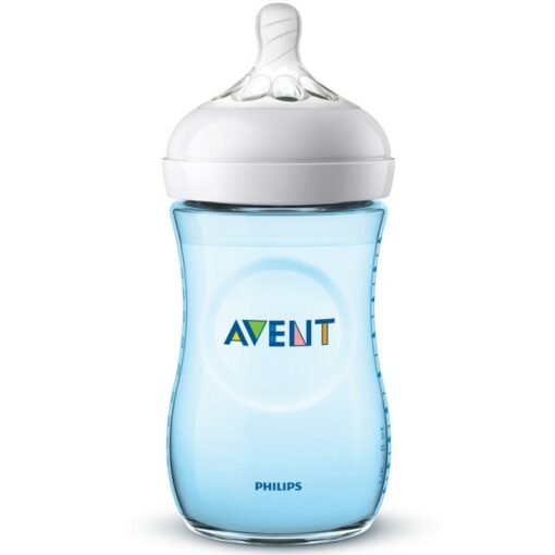 Biberon Natural 1mois+ 260 ml Bleu - Philips avent