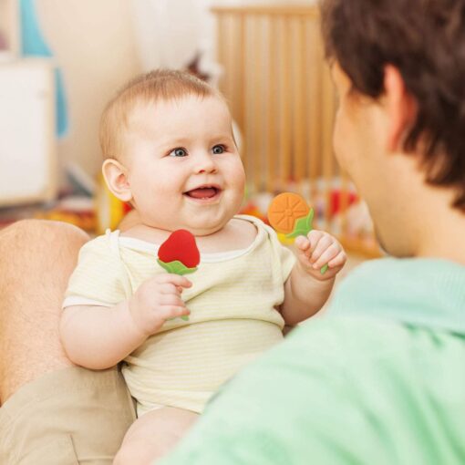 Anneau de dentition sucette - Notre bébé -0