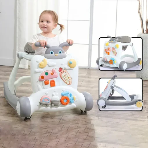 Trotteur Baby Walker 3-en-1 Multifonctionnel - X100