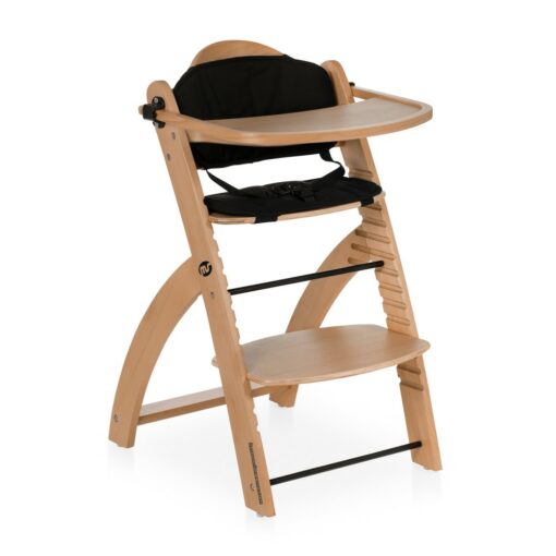 Innovaciones MS Progress Chaise haute en bois Naturel-0