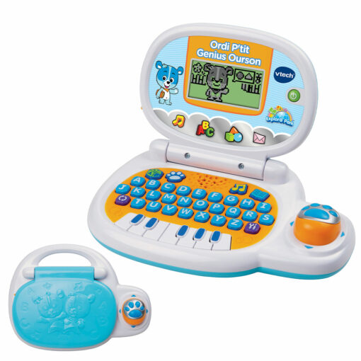 Ordi P'tit Genius Ourson bleu - vtech-0