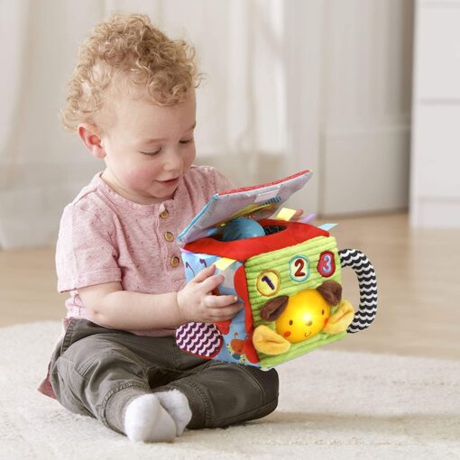 Cube Interactif Éveil Sensoriel - VTech -0