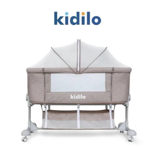 Cododo grande taille + Matelas coco- Gris-  kidilo