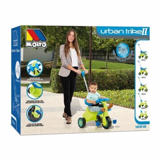 Tricycle Urban Trike II Vert - Molto-0