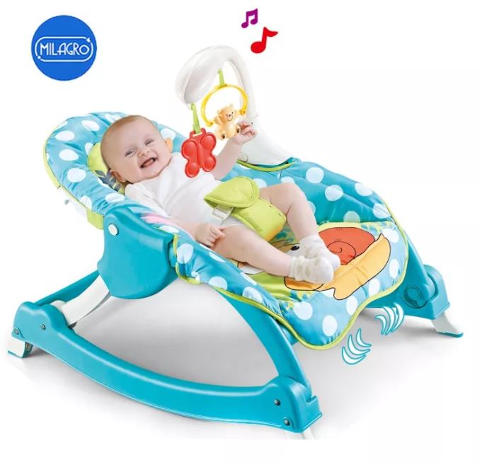 Siège enfant - Chaise longue vibrante et musicale - Chaise enfant