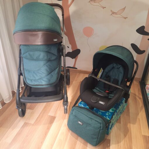 poussette duo reversible pour bébé