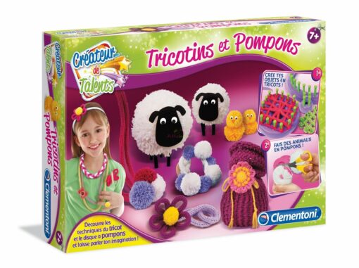 Clementoni : Tricotins et Pompons