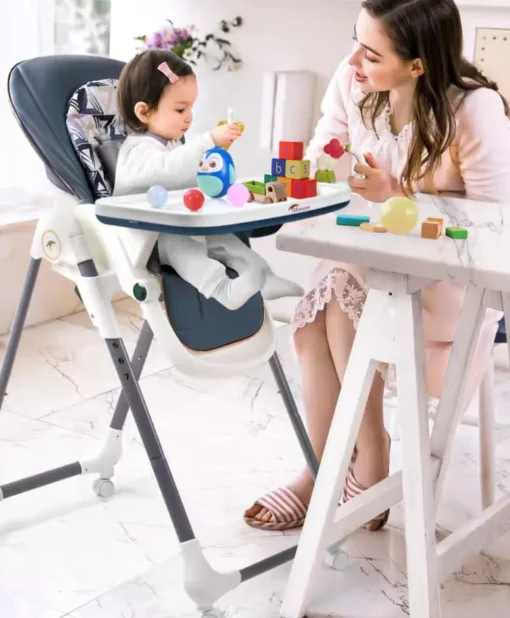 Chaise haute évolutive pour bébé de la marque Popypapa