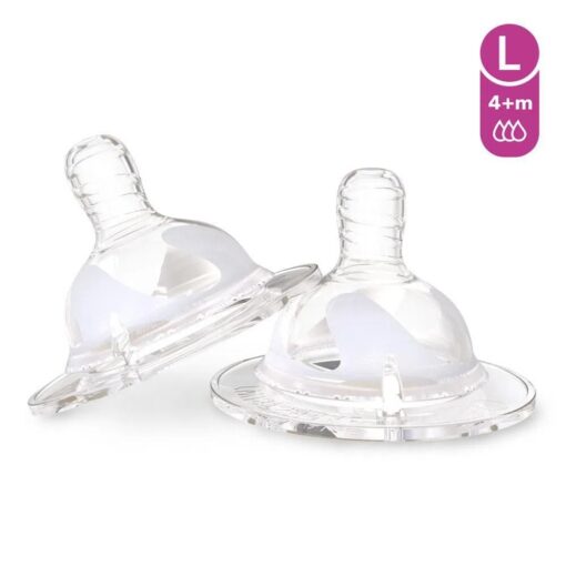 Twistshake 78021 Twistshake Tétine Anti Colique Tétine Bébé Silicone Lot de 2