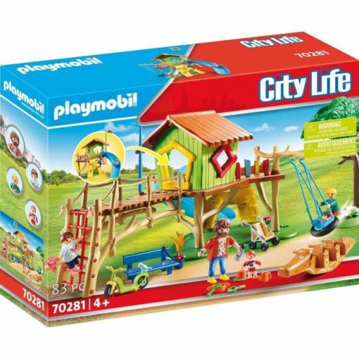 PLAYMOBIL 70281 - City Life - Parc de jeux et enfants