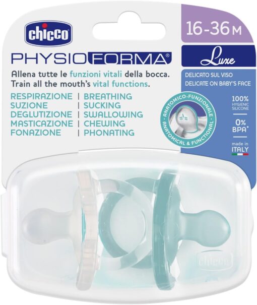 Chicco Sucette en silicone Chicco PhysioForma 16-36 mois