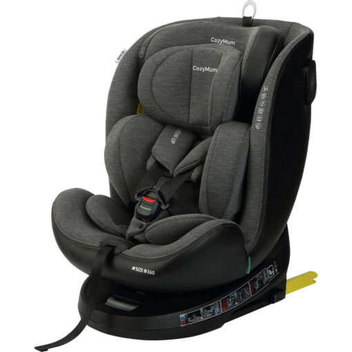 Siège Auto Isofix Rotatif I-size Grow Up ST6 - 0-150 cm/0-12ans - CozyMum