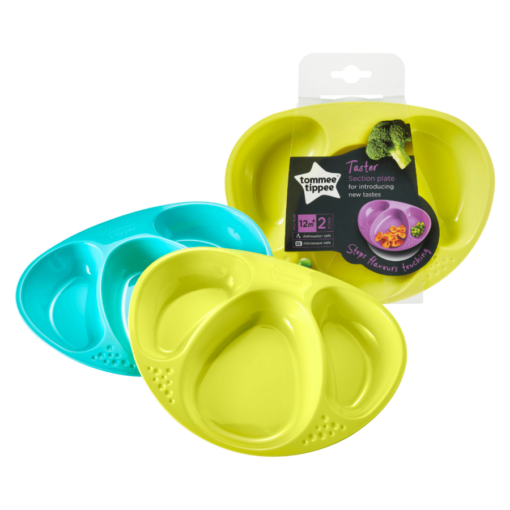 Tommee Tippee - 2 Assiettes à compartiments Explora 12m+