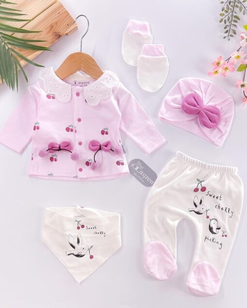 Tenue naissance motif Cerise hyper mignon