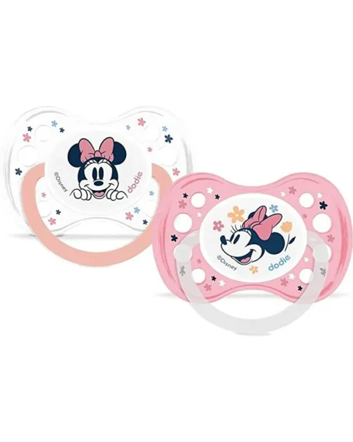 Lot de 2 sucettes Minnie Anatomiques 6m+ - Dodie