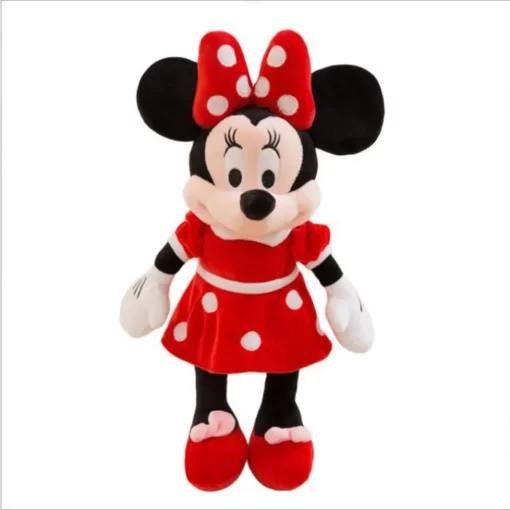 Peluche Minnie douce 40cm - rouge