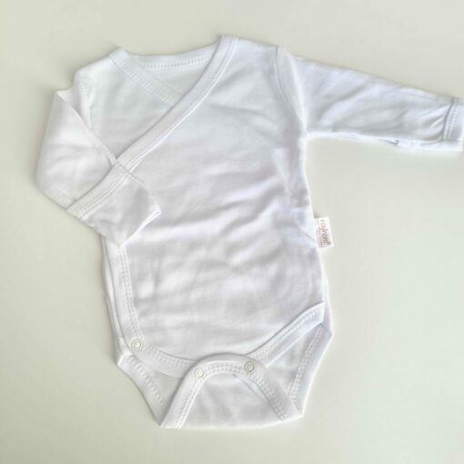 Lot de 2 Body en coton Blanc - Nayinom