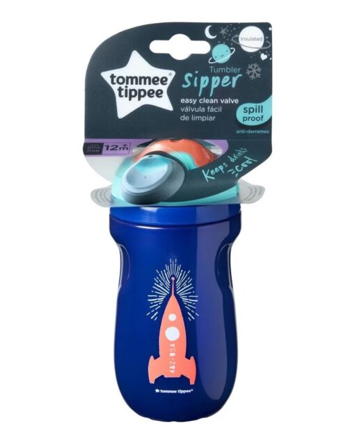 Tommee Tippee Tasse à Bec Isotherme vert /bleu 12m+