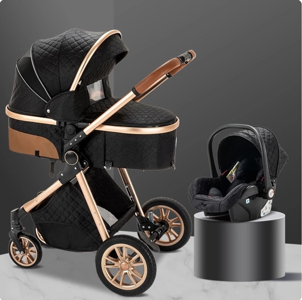 Pack Poussette Compacte Combinee Reversible Gold Maxi Cosi 4en1 V9G Maxi Cosi Promo Maroc