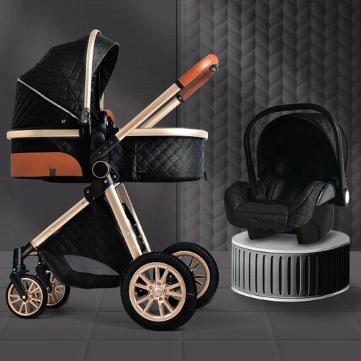 poussette v9 avec maxi cosi compacte reversible