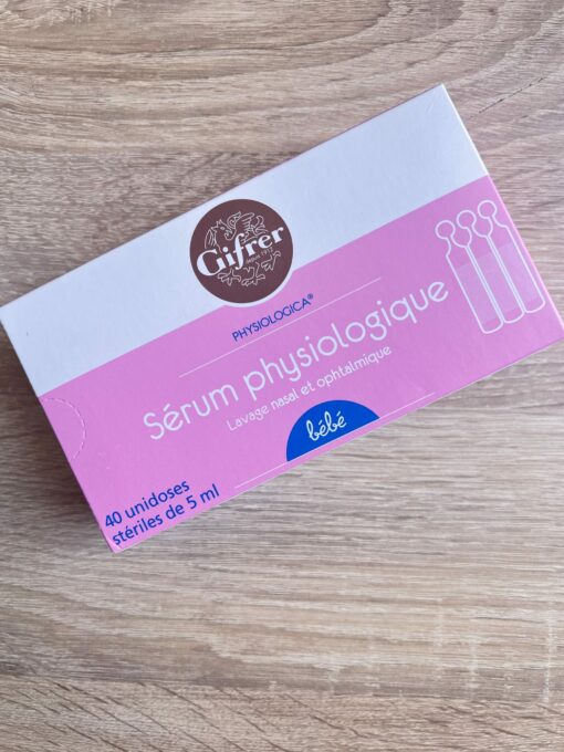 Gifrer : Sérum physiologique 40 unidoses 5ml