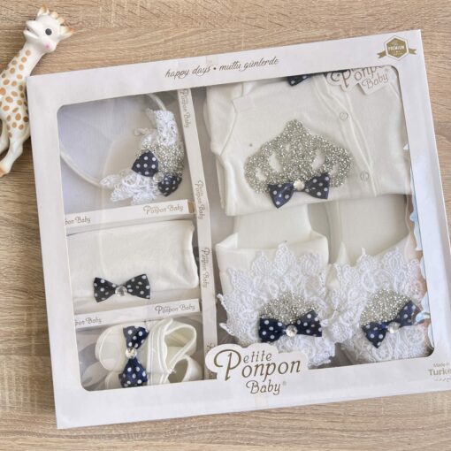 Coffret cadeau naissance bébé maman- Petite ponpon