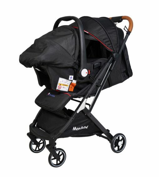 Poussette valise Duo avec maxi Cosi Noir - monbebe