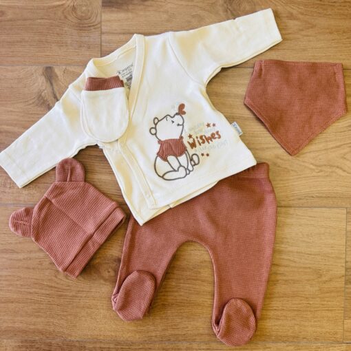 SET 5 pieces minicayzen ourson marron