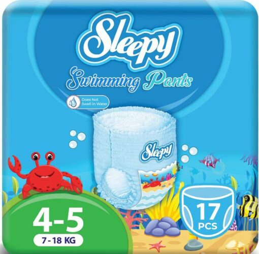 Sleepy Natural Swimming Couche de bain, Maxi 17 - 7-25kh- T4-T5