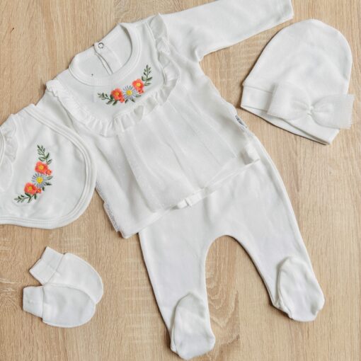 Ensemble 5 pcs coton 0-3 mois - babycayzen