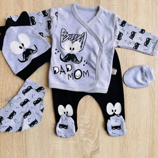 Ensemble 5 pcs coton 0-3 mois batman - babyzeyn