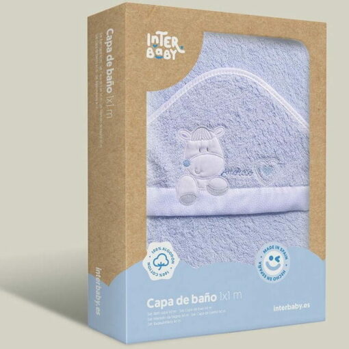 cape de bain corazon amoroso -blue - Interbaby