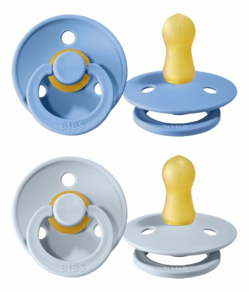 Lot de 2 Sucettes blue baby blue - Bibs