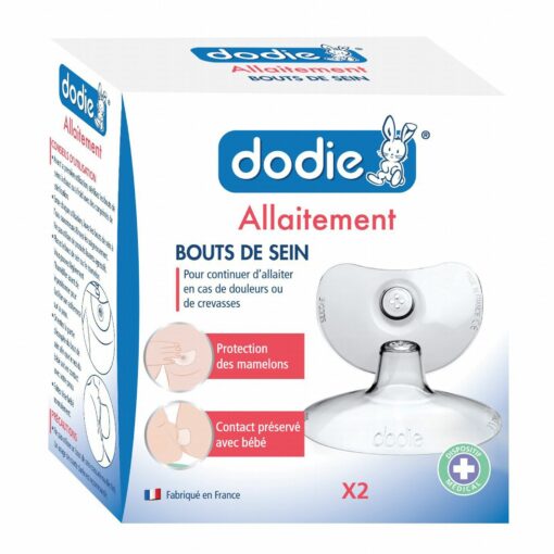 Lot de 2 Bouts de sein Allaitement standard - Dodie